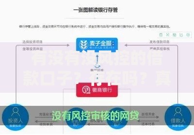 有没有没风控的借款口子？存在吗？真实情况解析