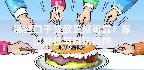 哪些口子贷款正规可靠？深度解析与避坑指南