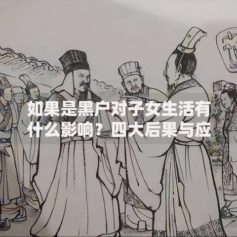 如果是黑户对子女生活有什么影响？四大后果与应对方案解析