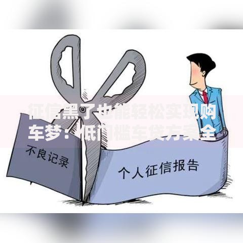 征信黑了也能轻松实现购车梦：低门槛车贷方案全解析