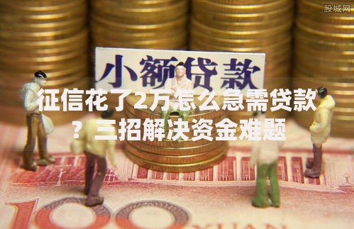 征信花了2万怎么急需贷款？三招解决资金难题