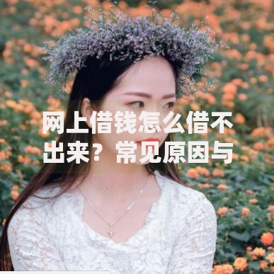 网上借钱怎么借不出来？常见原因与解决策略