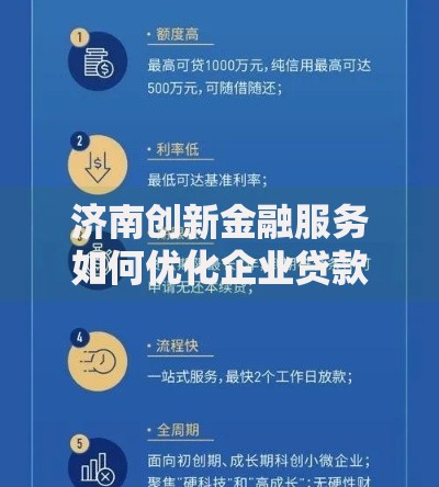 济南创新金融服务如何优化企业贷款方案？