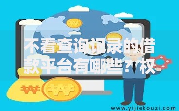 不看查询记录的借款平台有哪些？权威解析与推荐
