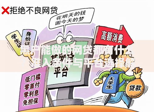 黑户能做的网贷都有什么？准入条件与平台选择解析
