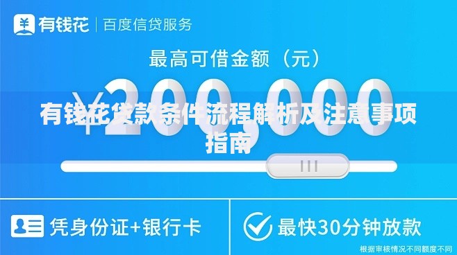 有钱花贷款条件流程解析及注意事项指南