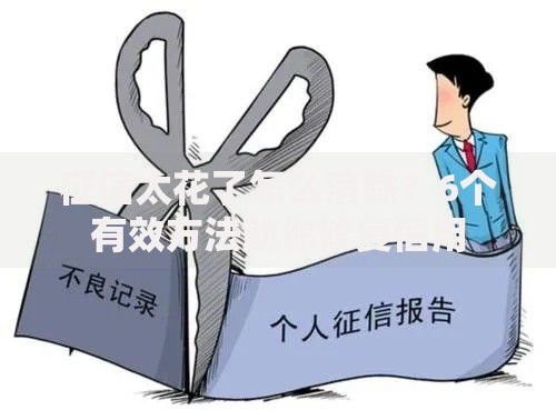 征信太花了怎么消除？6个有效方法助你修复信用