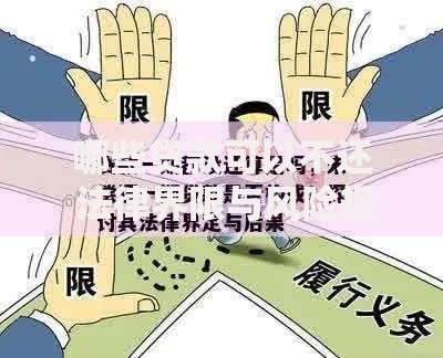哪些贷款可以不还 法律界限与风险规避详解