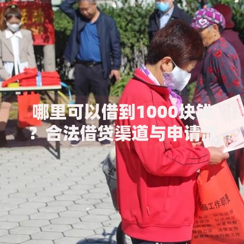 哪里可以借到1000块钱？合法借贷渠道与申请流程解析