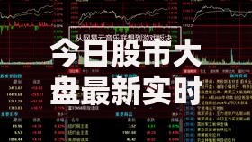 今日股市大盘最新实时行情走势分析