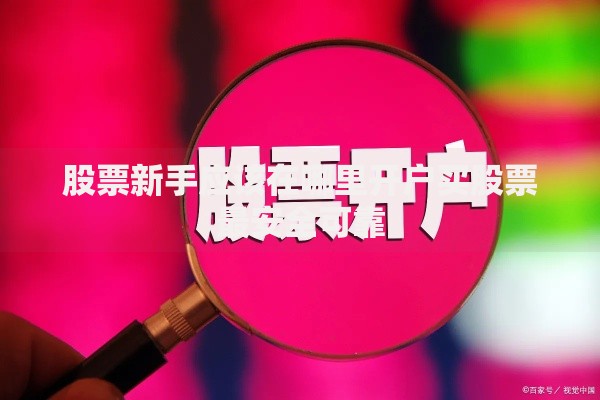 股票新手应该在哪里开户买股票最安全可靠