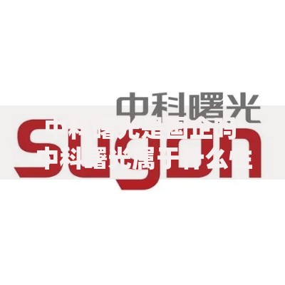 中科曙光是国企吗 中科曙光属于什么性质的企业