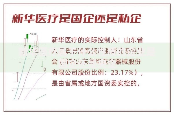 新华医疗属于什么性质的企业是国企还是央企