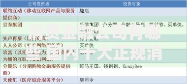 消费金融公司有哪些 国内十大正规消费金融公司名单最新公布