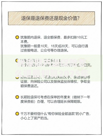 犹豫期内退保险怎么退最划算2025年最新全额退款流程详解