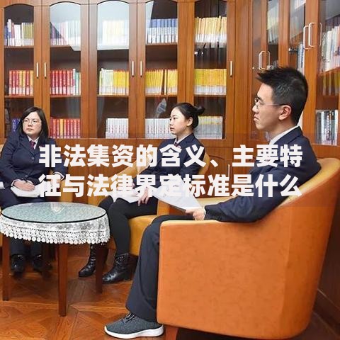 非法集资的含义、主要特征与法律界定标准是什么