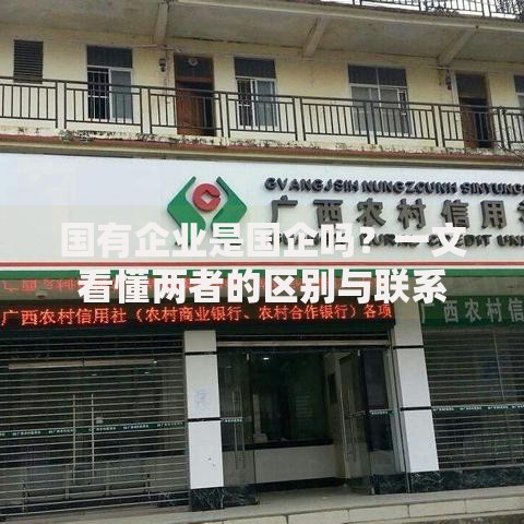 国有企业是国企吗？一文看懂两者的区别与联系