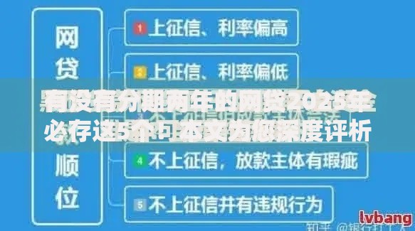 有没有分期两年的网贷2025年必存这5个！本文为您深度评析！