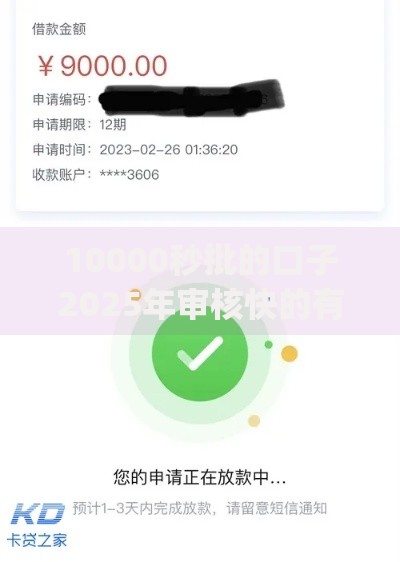 10000秒批的口子2025年审核快的有很多能选的范围！本文精心搜集这五个黑户借钱app！