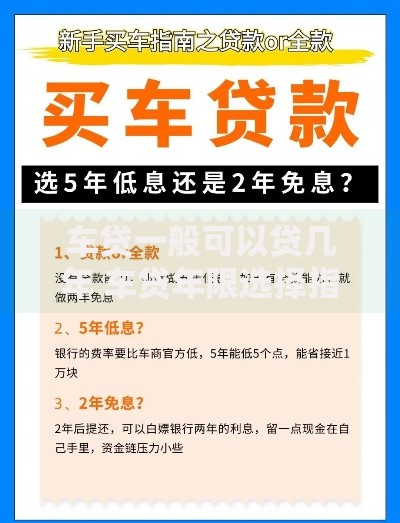 车贷一般可以贷几年 车贷年限选择指南 最多能贷多少年