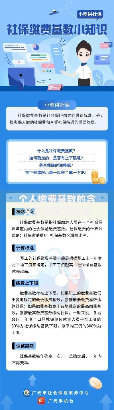 个人缴费基数的含义及其确定方法