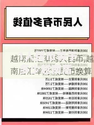 1人民币等于多少越南盾 最新汇率换算指南