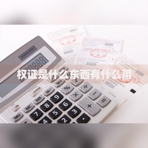 权证是什么东西有什么用