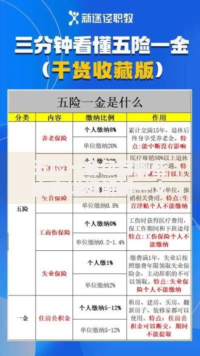 五险一金包括哪些内容详细解析一文搞懂所有构成细节