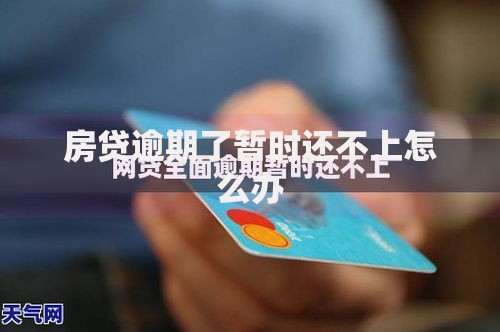 房贷逾期了暂时还不上怎么办
