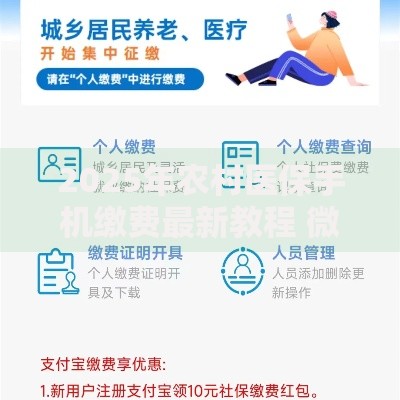 2025年农村医保手机缴费最新教程 微信支付宝银行APP三种方式详解
