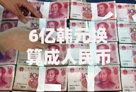 6亿韩元换算成人民币是多少钱