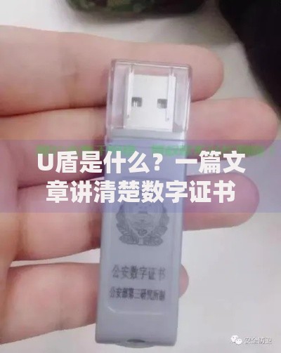 U盾是什么？一篇文章讲清楚数字证书安全工具的作用与使用方法