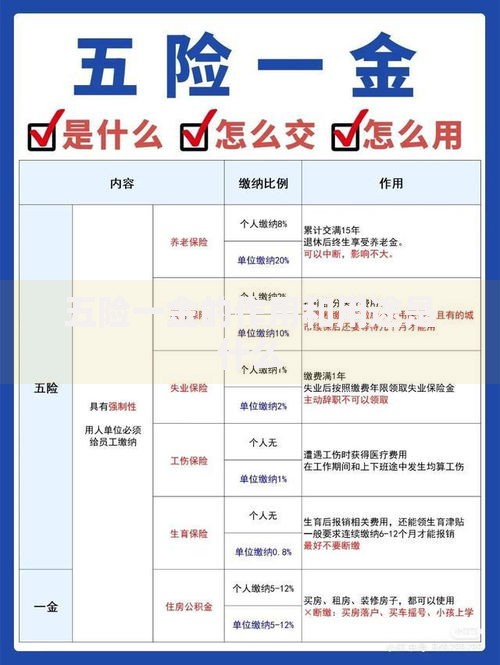 五险一金的作用和用途是什么