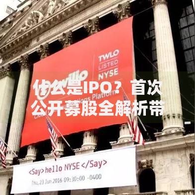 什么是IPO？首次公开募股全解析带你读懂上市那些事