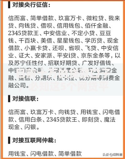 目前十万的贷款口子，必知这5个网贷平台的借钱渠道