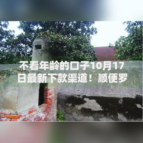 不看年龄的口子10月17日最新下款渠道！顺便罗列这5个网贷平台借钱不看年龄的口子