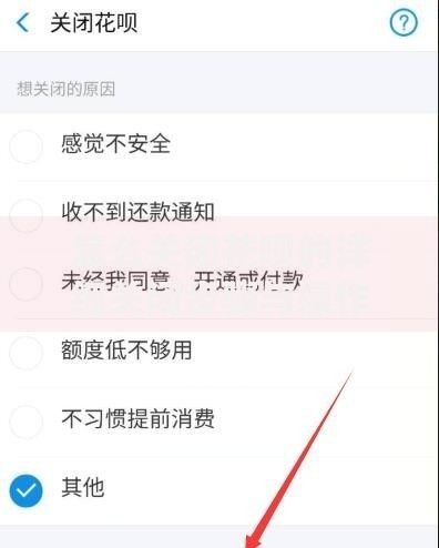 怎么关闭花呗的详细关闭步骤与操作指南解析