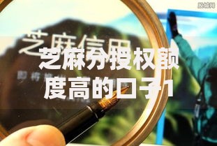 芝麻分授权额度高的口子10月速贷应急办法！必备这5个芝麻分高贷款平台额度大