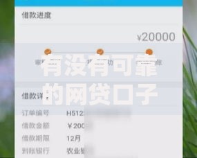 有没有可靠的网贷口子10月全网震动！别忽略这5个贴合普通用户场景的优质网贷平台