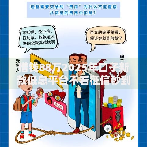 借钱88万2025年口子新款低息平台不看征信秒到账案例