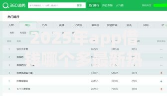 2025年app借钱哪个多最新热门平台排行榜TOP10盘点