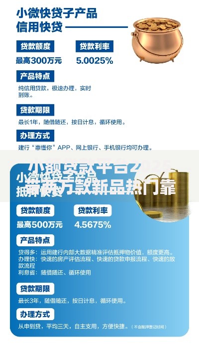 小额贷款平台2025带两万款新品热门靠谱免征信直接下款