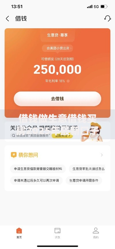 借钱做生意借钱买房2025年最新口子和贷款平台盘点