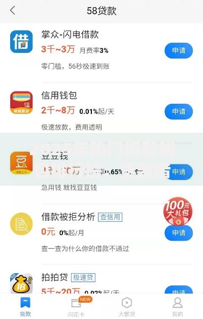 2025年热门借款钱包排行榜：贷款借钱秒到账平台推荐