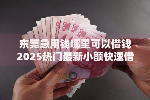 东莞急用钱哪里可以借钱2025热门最新小额快速借钱