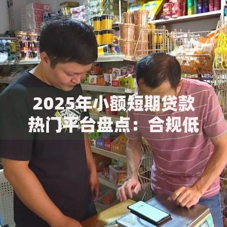 2025年小额短期贷款热门平台盘点：合规低息、快速到账全解析