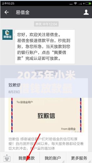 2025年小米借钱放款最新指南：无视征信秒下款技巧大揭秘
