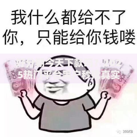 好分期今天下款吗？2025热门平台黑户秒批真实测评