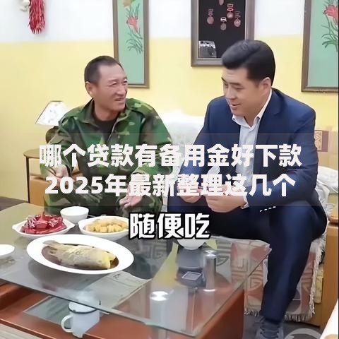 哪个贷款有备用金好下款2025年最新整理这几个平台亲测