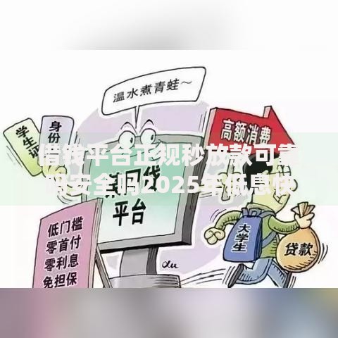 借钱平台正规秒放款可靠吗安全吗2025年低息快速到账正规平台推荐